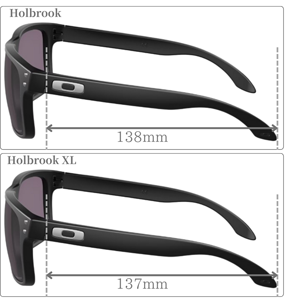 オークリー　ホルブルック　XL　違い