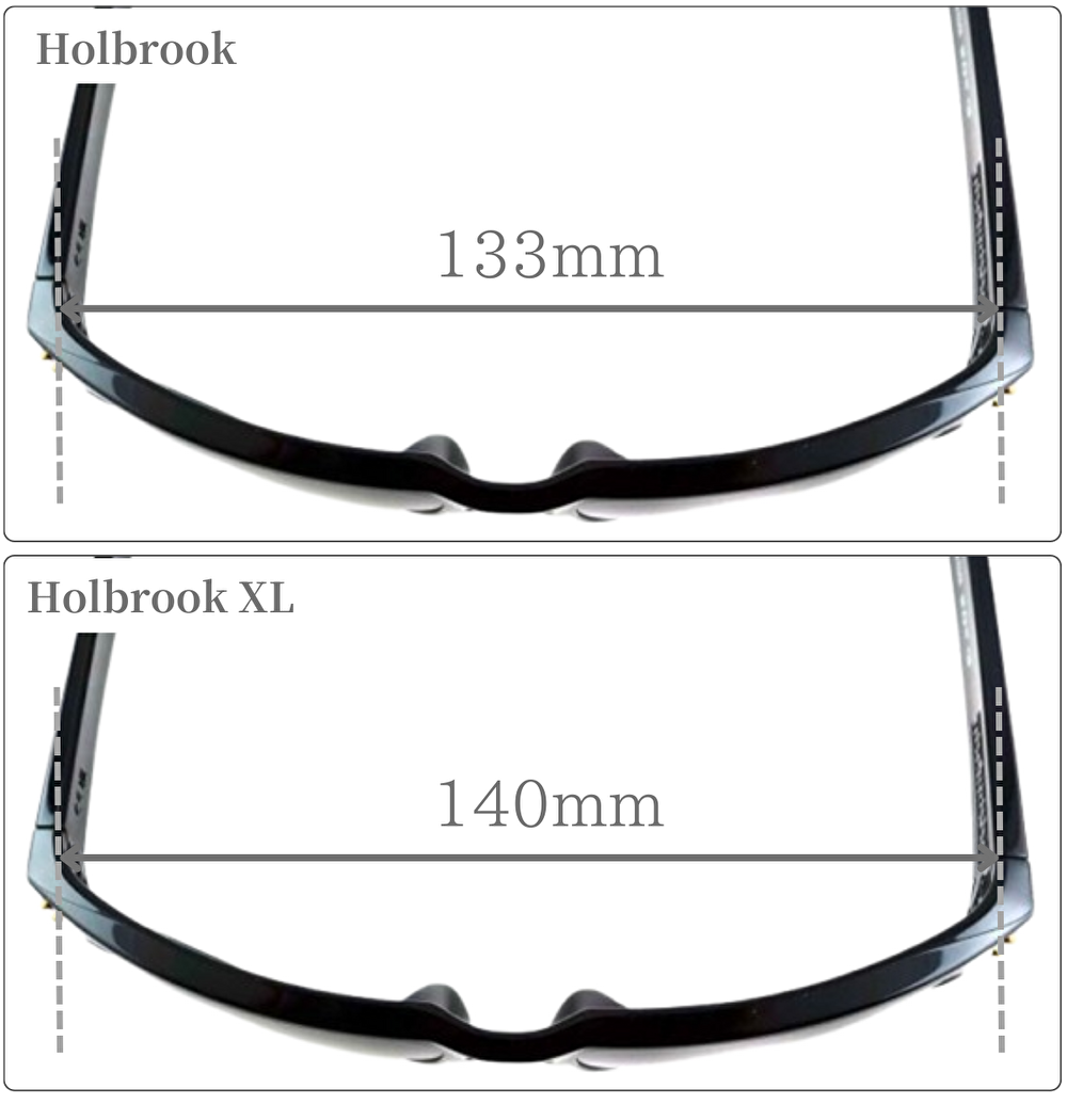 オークリー　ホルブルック　XL　違い